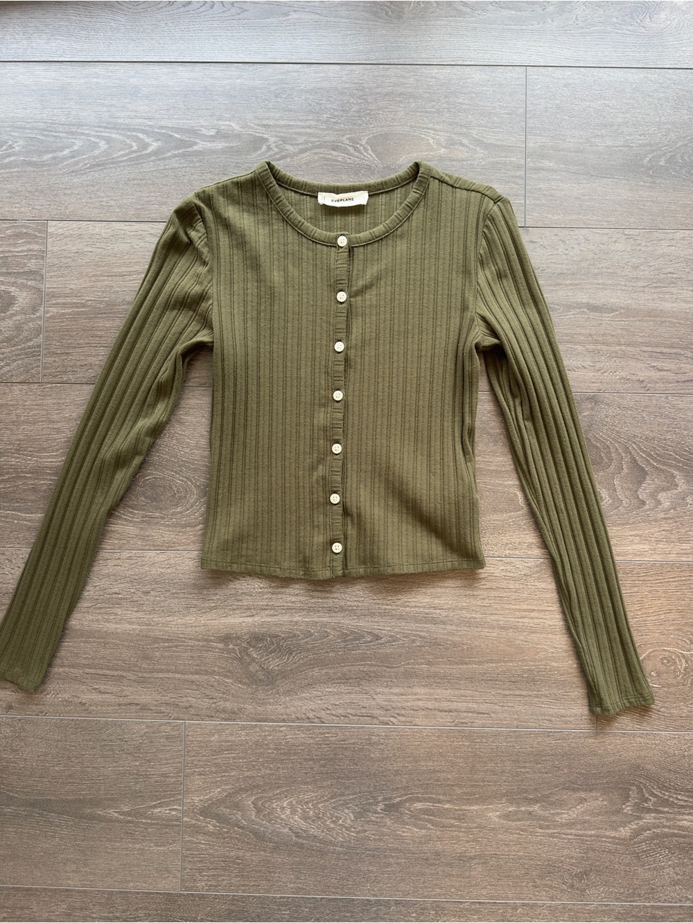 Everlane Pointelle Cardigan
